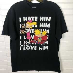 Nickelodeon Hey Arnold Graphic Tee Sz. XL